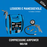 Güde Airpower 180/08 Portable Air Compressor