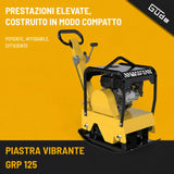 Construction Equipment Guede Vibratory Plate Compactor GRP 125