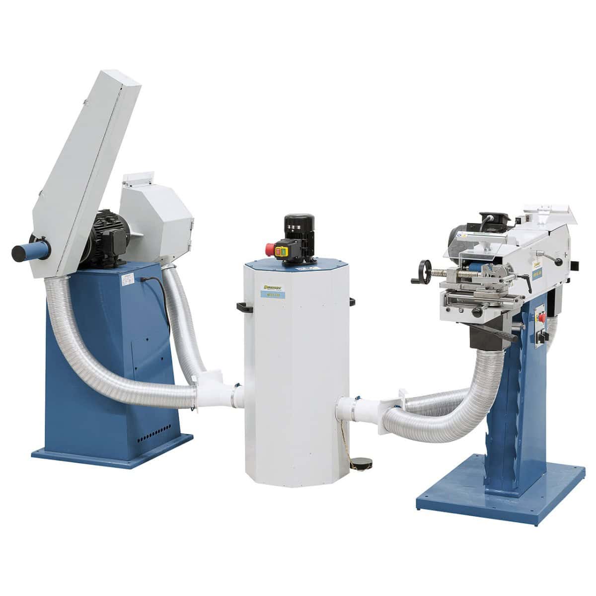 Dust extractor Bernardo MSA 750 – capacity 1,100 m³/h, double connection Ø 100 mm, motor 0.75 kW 400V