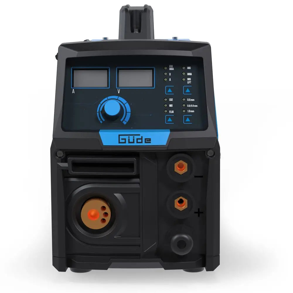Multi-process welder Güde Uni-Mig 165 SYN – single-phase 230V inverter, MIG/MAG, MMA, flux-cored and TIG