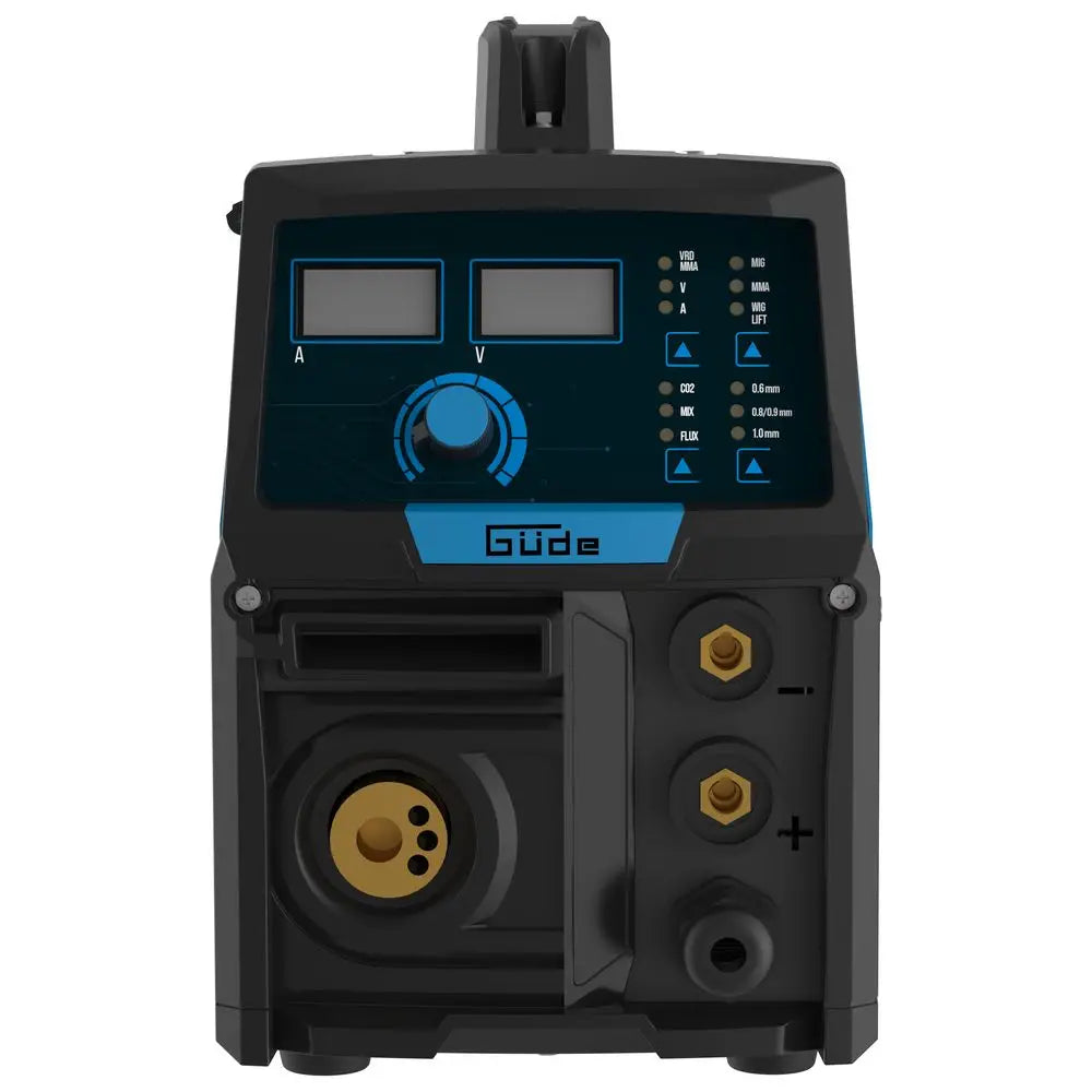 Multiprocess inverter welder Güde Uni-Mig 205 SYN – MIG/MAG, MMA, flux-cored and TIG