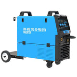 Multi-process welder Güde Uni-Mig 270 AS-Pro SYN – three-phase 400V inverter, MIG/MAG, MMA, flux-cored and TIG