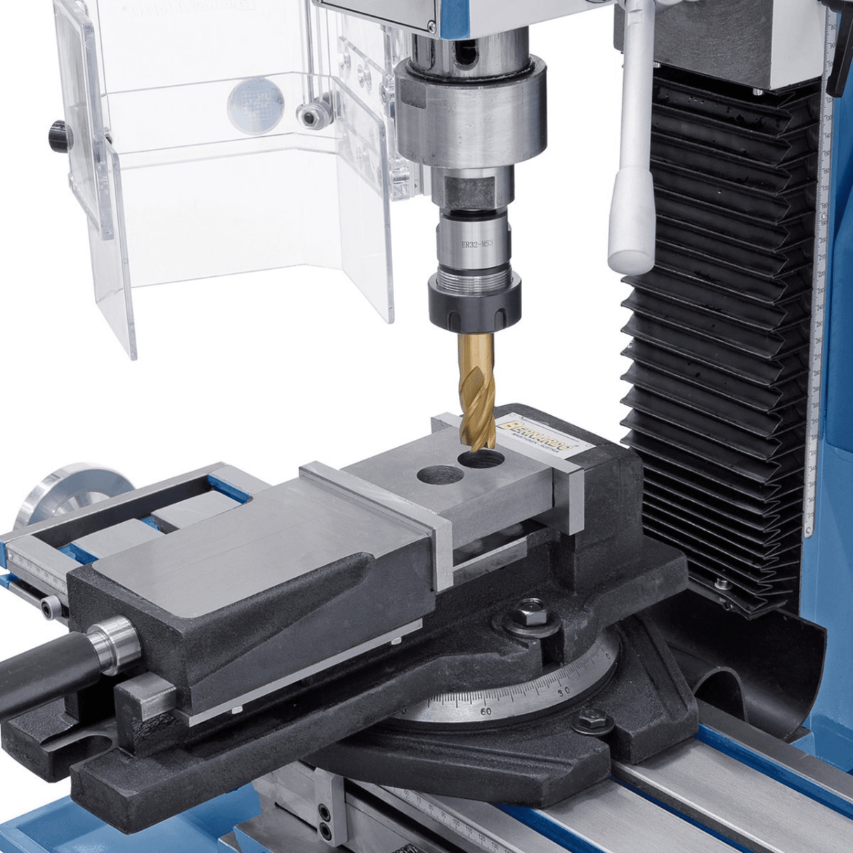 Bernardo Drilling and Milling Machine KF 28 Top with Automatic Feed