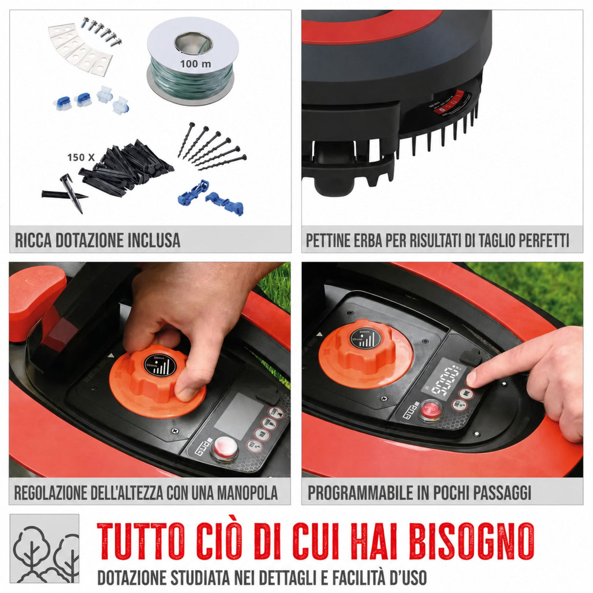 Gardening Tool Guede Güde Robotic Lawnmower GRR 180.1