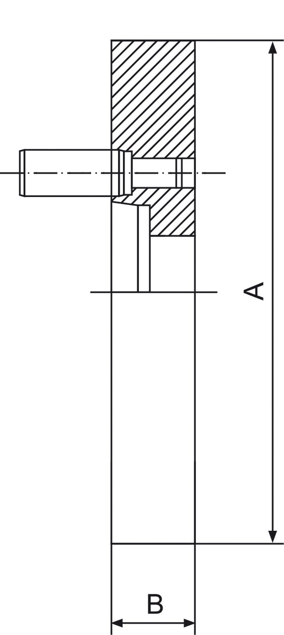 Accessory for Bernardo FL-400/D8 Lathe Chuck