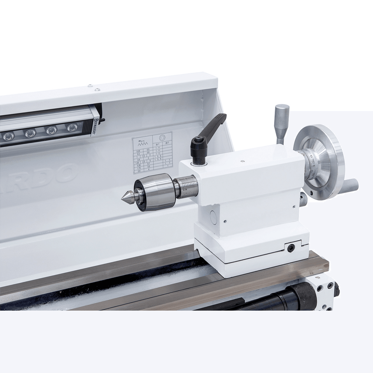Lathe Bernardo Profi 650 G / 230 V with 2-axis DRO