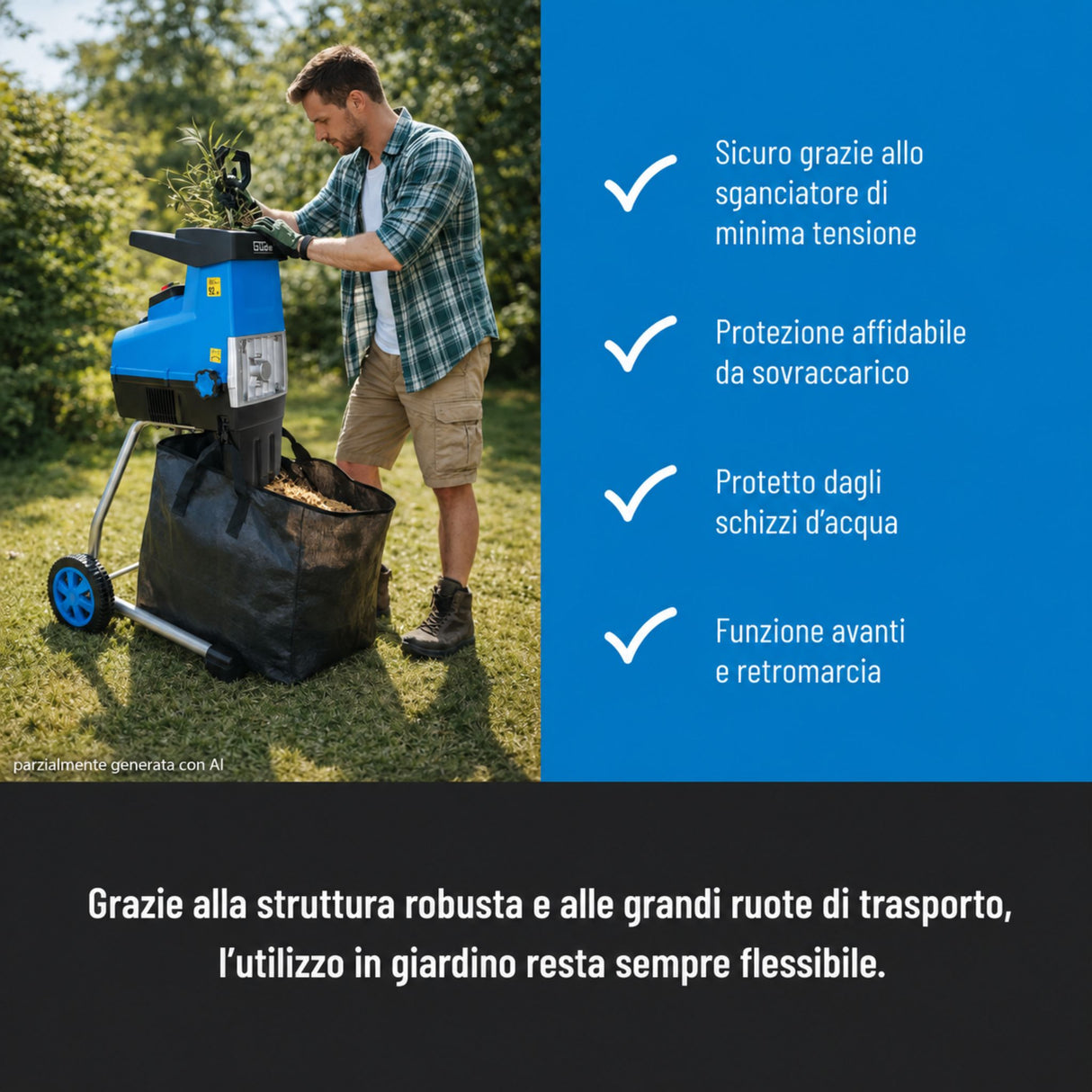Güde GH 2801 SILENT Quiet Garden Shredder