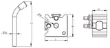 Accessory for Bernardo machine tool, quick-change tool holder set, model Gr. 10