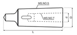 Reduction socket CM 5 / 1