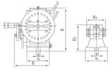 Bernardo Semi-Universal Dividing Head BS-1 Machine Tool Accessory