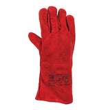 Silverline Split Leather Welding Gloves Personal Protective Equipment