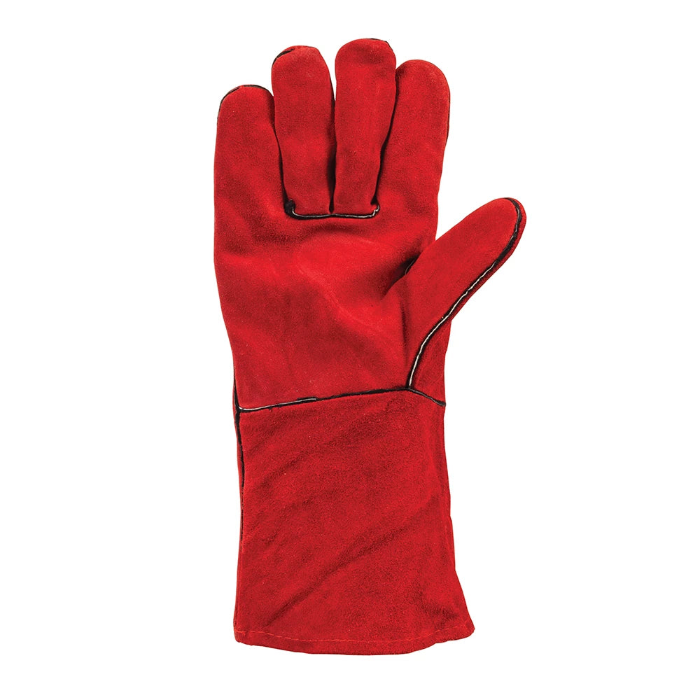 Silverline Split Leather Welding Gloves Personal Protective Equipment