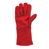 Silverline Split Leather Welding Gloves Personal Protective Equipment