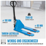 Güde Manual Pallet Truck 2500 kg – PU (800 mm forks)