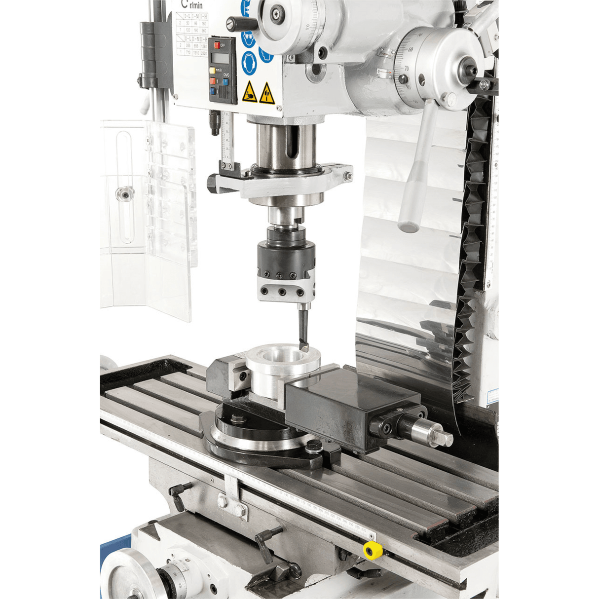 Bernardo Milling-Drilling Machine FM 55 HSV with 3-axis DRO and Automatic Feed