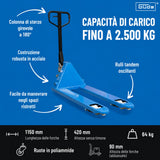 Manual pallet truck Güde 2500 kg