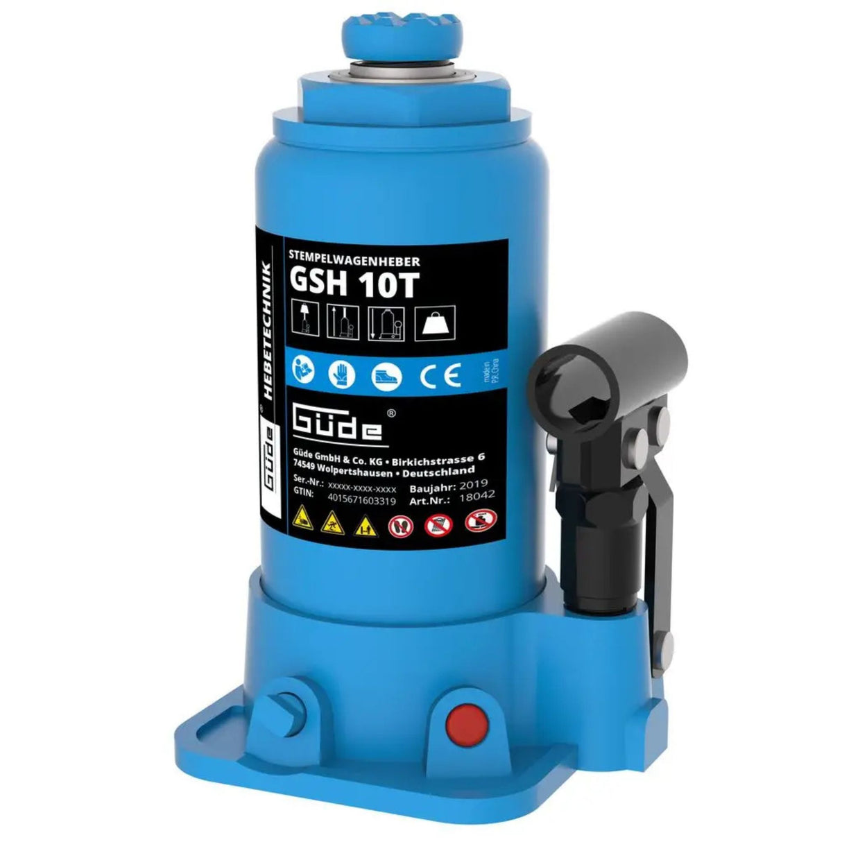 Güde Bottle Jack GSH-10T