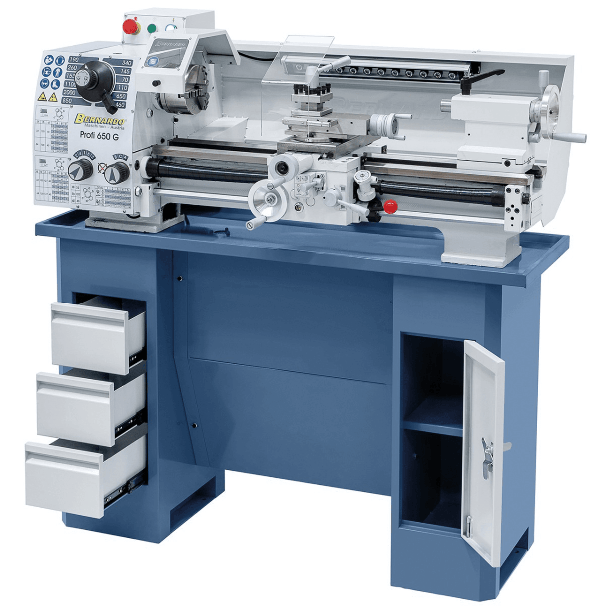 Lathe Bernardo Profi 650 G / 400 V – Robust and precise