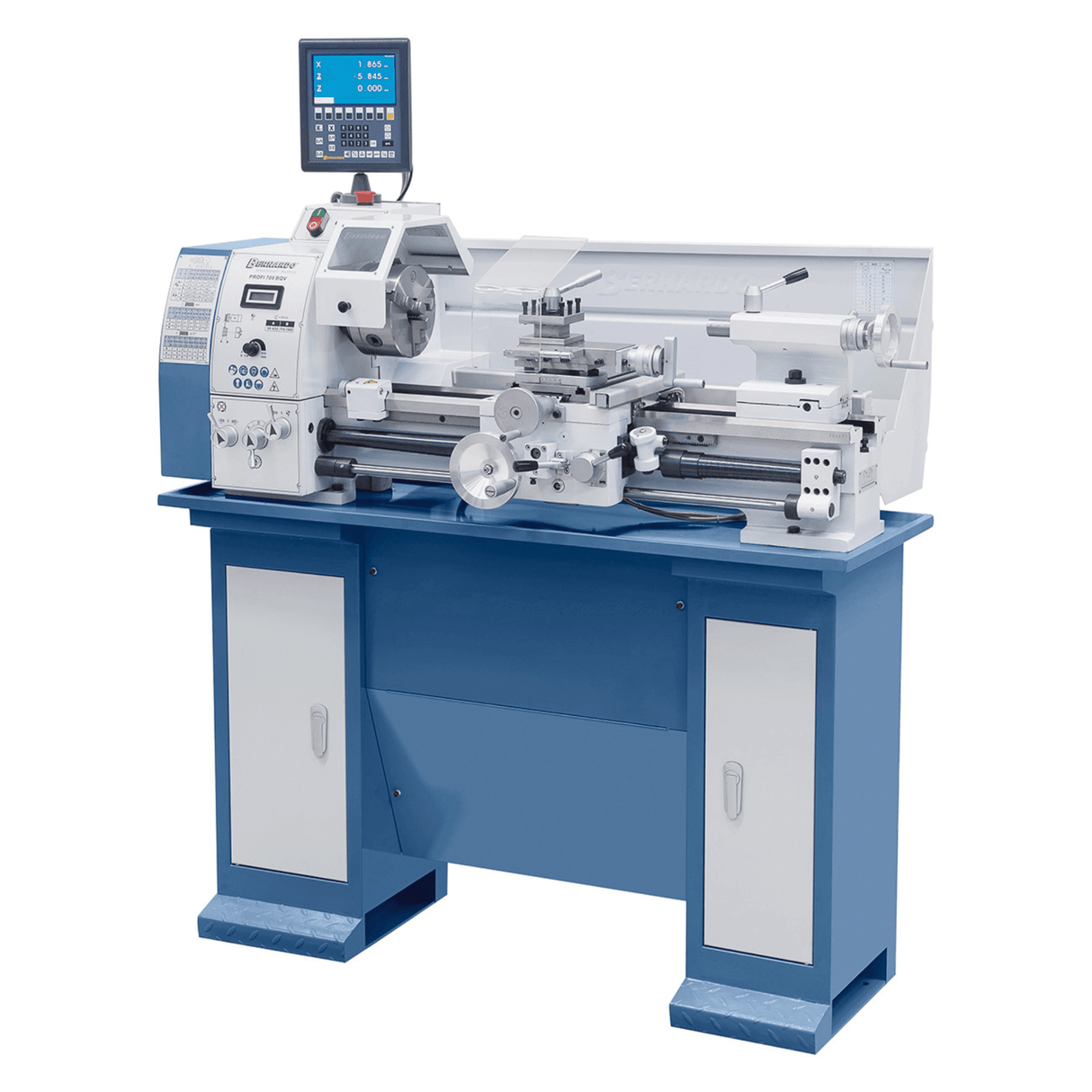 Bernardo Profi 700 BQV Vario metal lathe / 230 V with DRO
