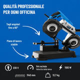 Guede 1100 W metal-cutting band saw