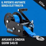 Güde GGHW 900/8 Webbing Winch