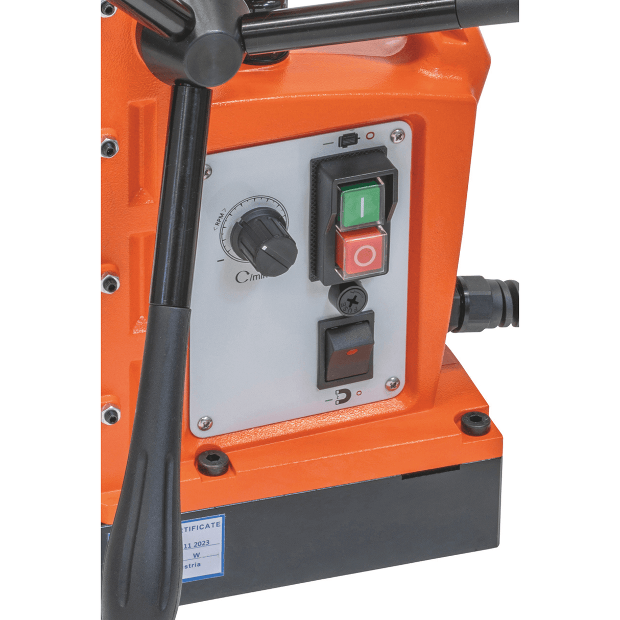 Bernardo MD 6050 VD Magnetic Drilling Machine – Ø 60 mm × 50 mm, Variable Drive, 1890 W motor, 17 kg
