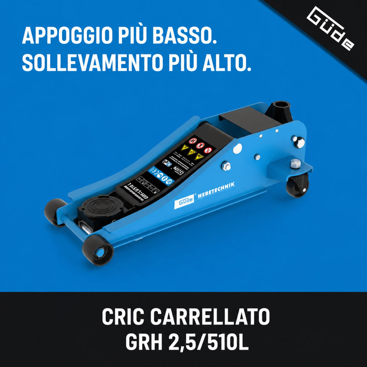 Güde GRH 2.5/510L Hydraulic Trolley Jack