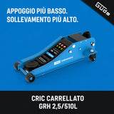 Güde GRH 2.5/510L Hydraulic Trolley Jack