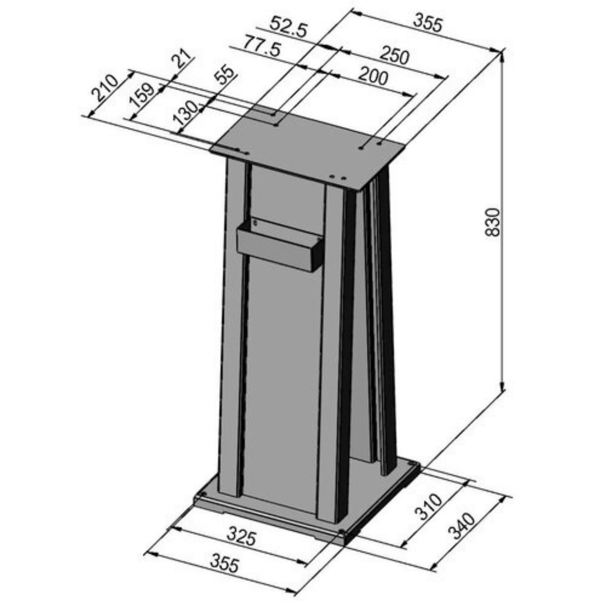 Model H base