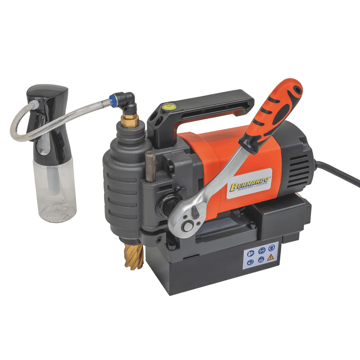 Bernardo Magnetic Core Drilling Machine MD 3850 – Ø 38 mm × 50 mm, fixed speed, 1650 W motor, 9.5 kg weight