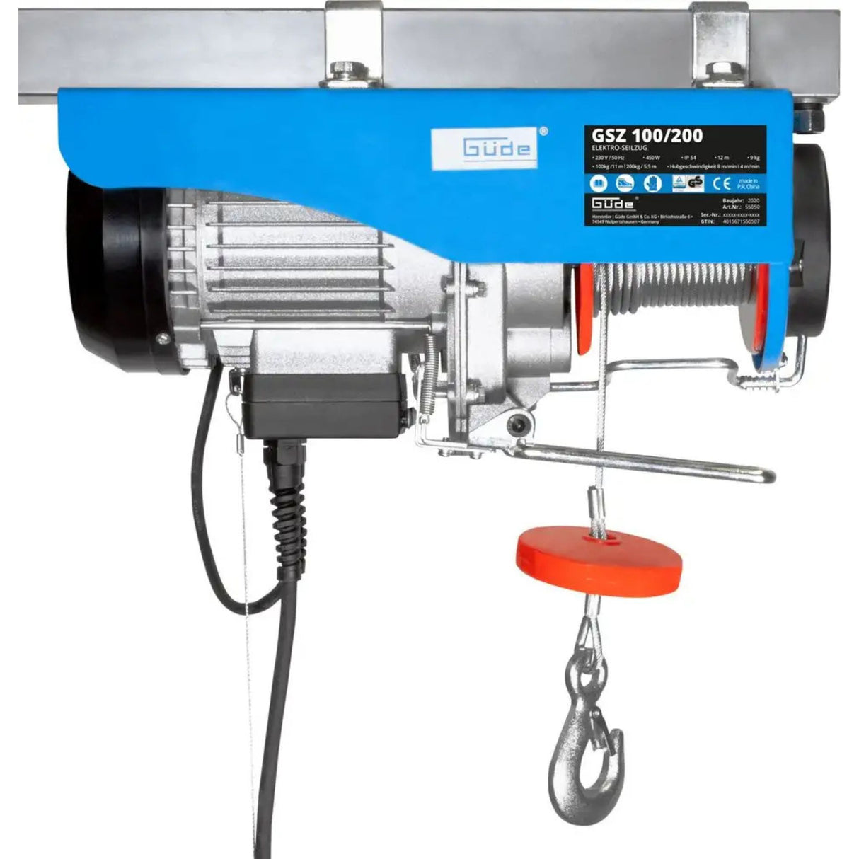 Güde GSZ 100/200 Electric Chain Hoist