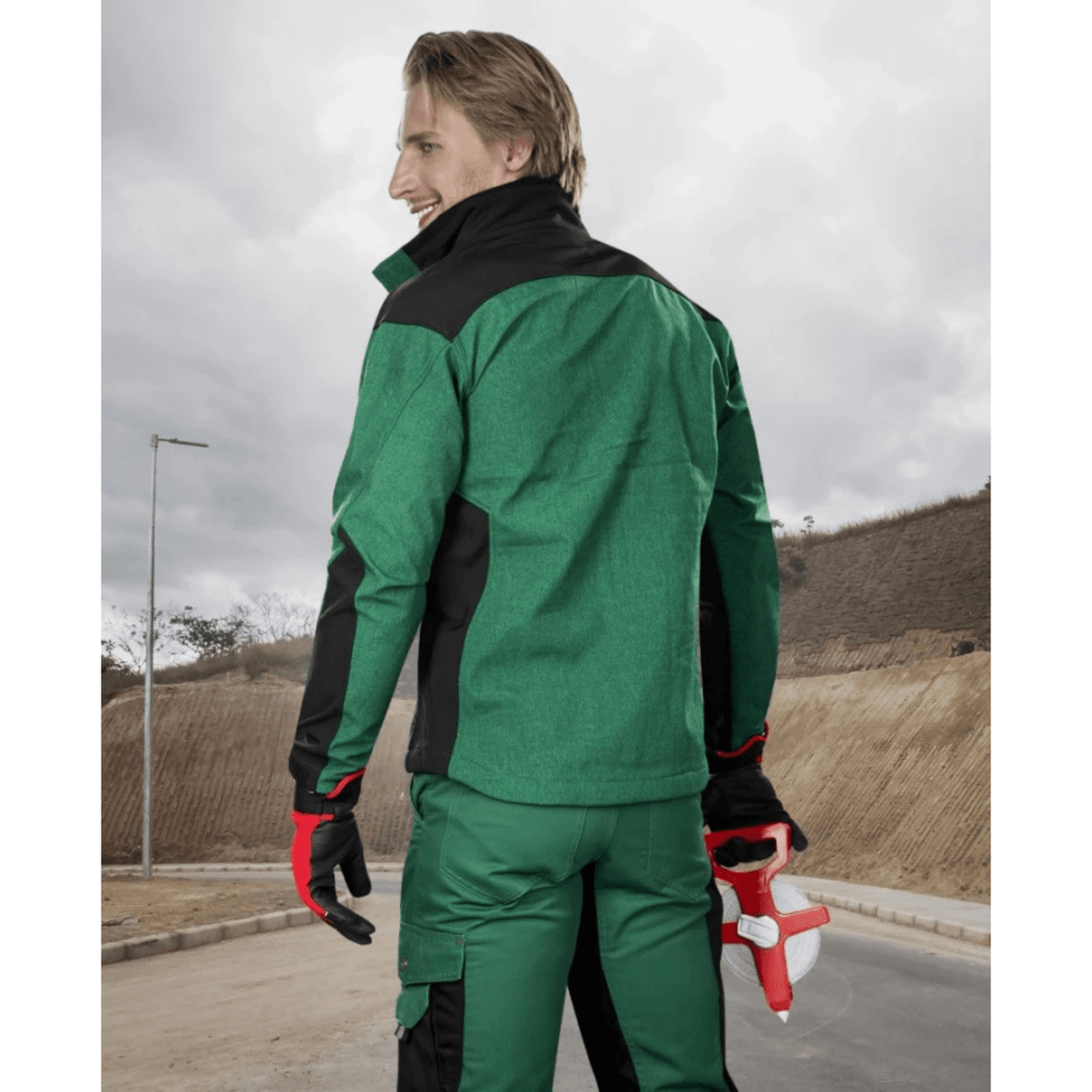 Ardon Softshell Jacket PRE100 green/black Personal Protective Equipment