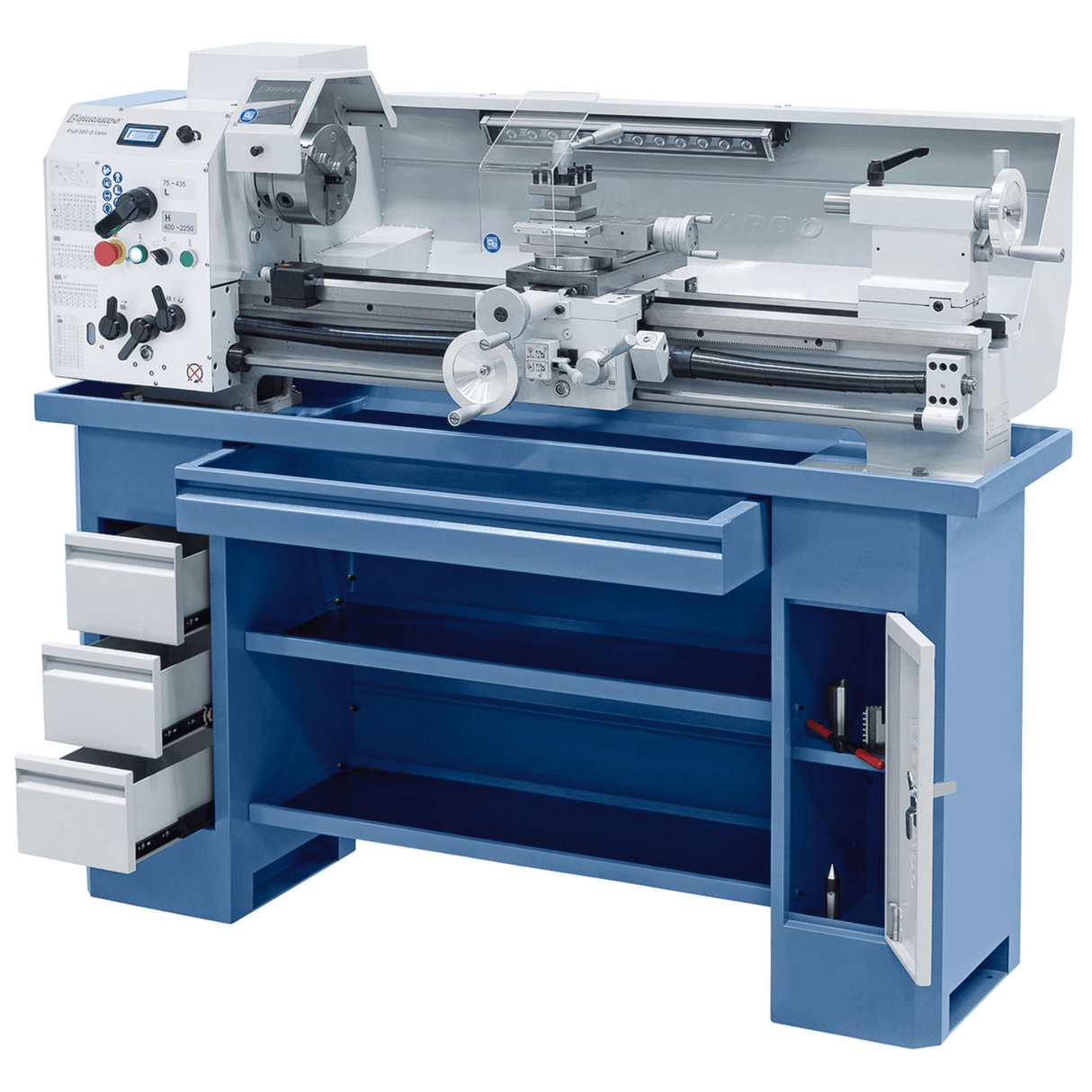 Lathe Bernardo Profi 880 G Vario / 400 V – Powerful and precise