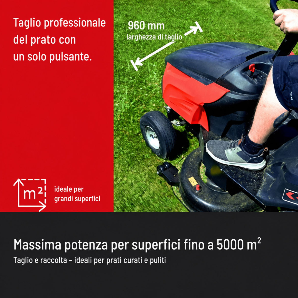 Güde GAR 960 T ride-on lawn mower