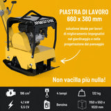 Construction Equipment Guede Vibratory Plate Compactor GRP 125