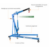 Hydraulic Crane Güde 1000 kg