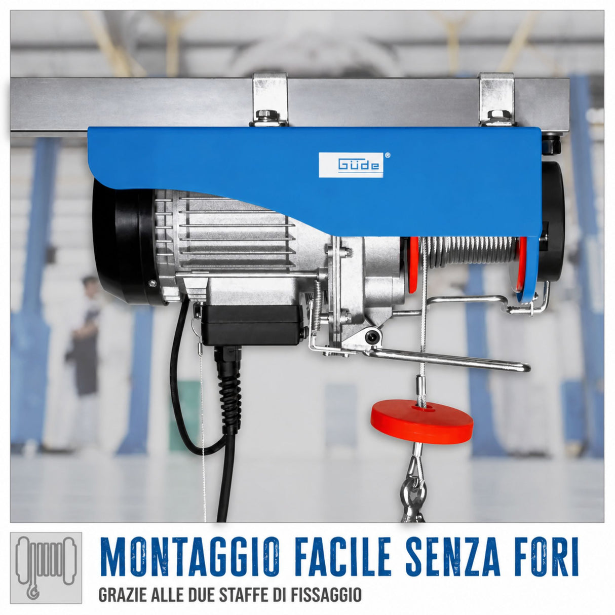 Electric chain hoist Güde GSZ 500/1000