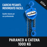 Güde spur gear hoist 1000 kg