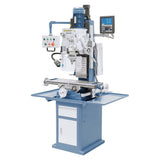 Bernardo FM 50 HSV Drill-Milling Machine 12 Speeds 75-3,200 rpm with Motorized Headstock Lift and 3-Axis DRO