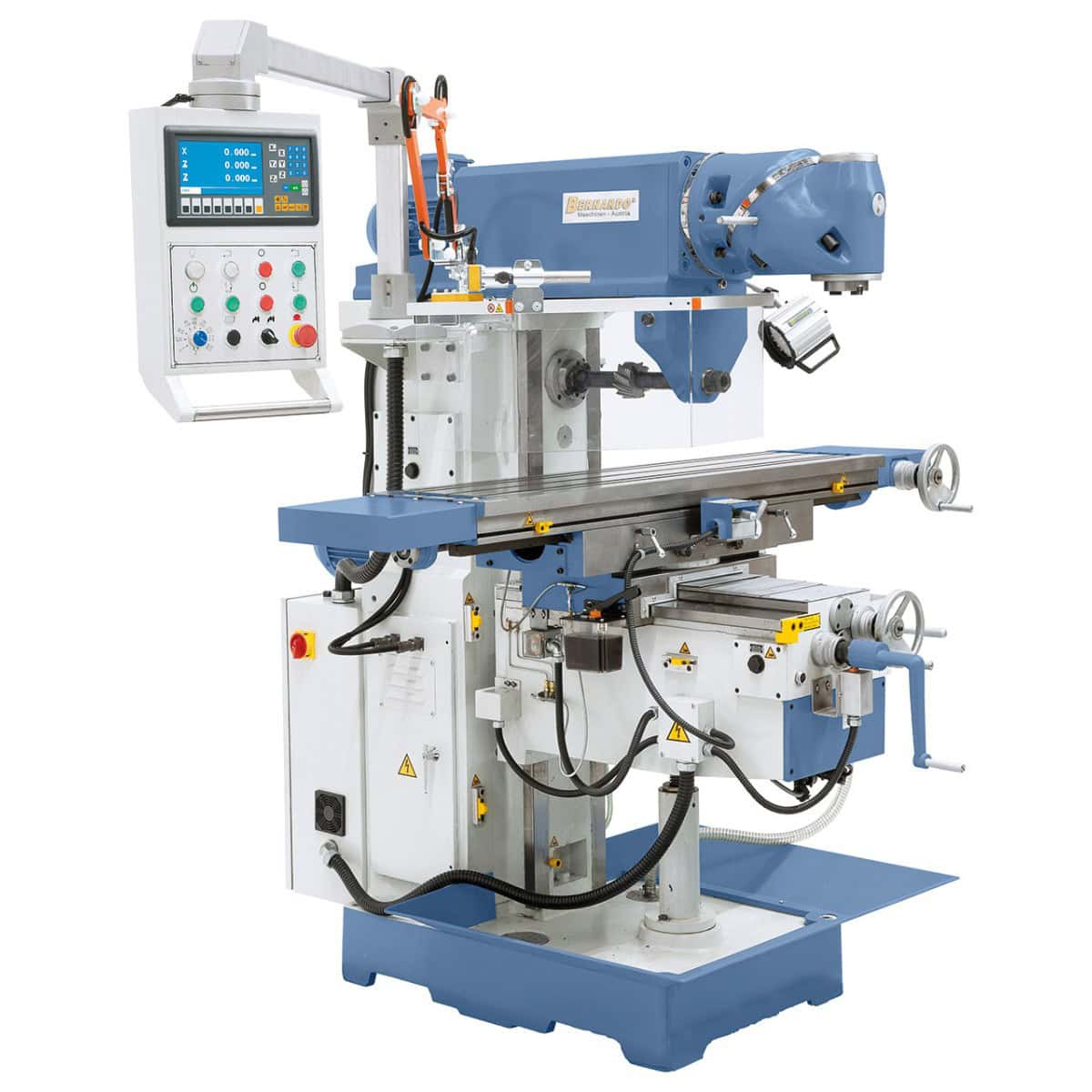 Bernardo Universal Milling Machine UWF 130 Servo with 3-axis DRO
