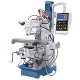 Bernardo UWF 90 V Universal Milling Machine with pneumatic clamping DIN 2080 – ISO 40, double spindle, table 1,270×280 mm, 3-axis DRO