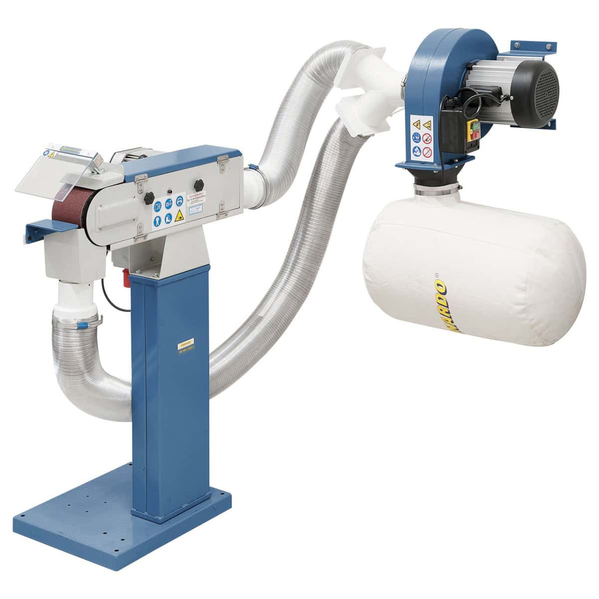 Bernardo Dust Extractor MSA 300 - airflow 870 m³/h, connection Ø 100 mm, motor 0.75 kW 230V single-phase