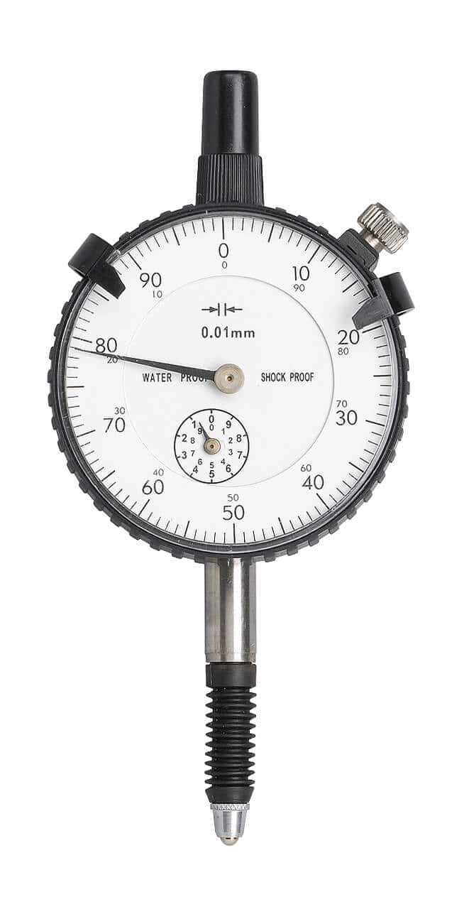 Orologio comparatore di precisione 10 x 0,01 mm, protetto dalla polvere