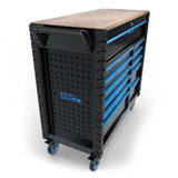 Guede workbench tool holder with Güde GW 12S workbench