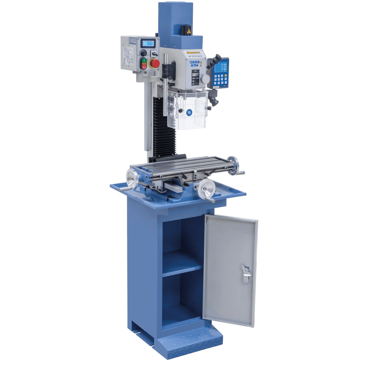 Bernardo KF 25 D Vario Mill-Drill with DT 40 3-axis DRO and Vario speed