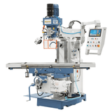 Bernardo UWF 95 N Universal Milling Machine – ISO 40, pneumatic clamping DIN 2080, table 1,600×360 mm, motors 2.2+2.2 kW, 3-axis DRO, weight 2,200 kg