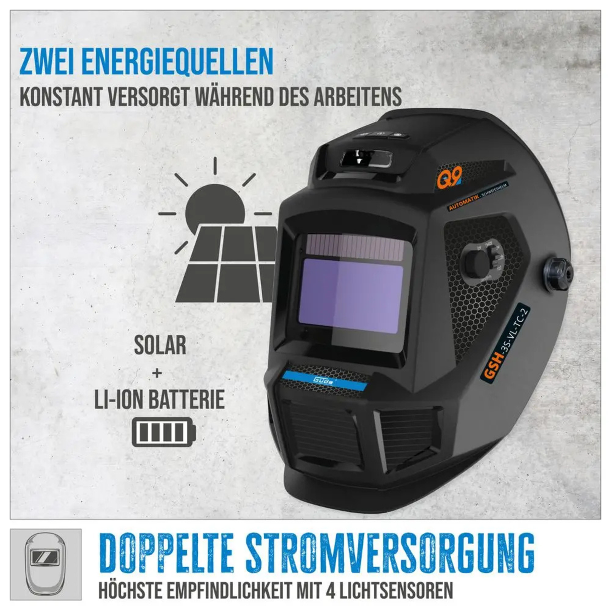 Guede GÜDE Automatic Welding Helmet Welding Equipment