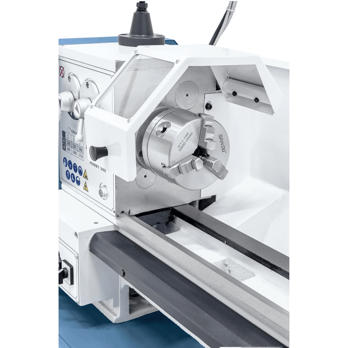 Metal Lathe Bernardo Hobby 500 / 230V with 2-axis DRO DT-40
