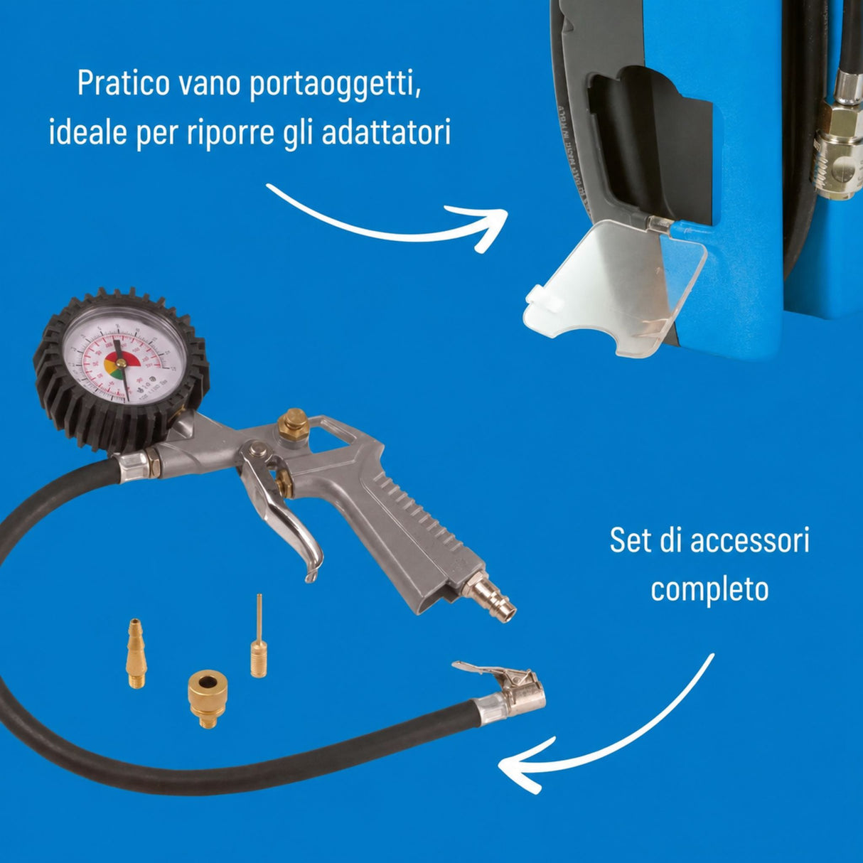 Güde Airpower 180/08 Portable Air Compressor