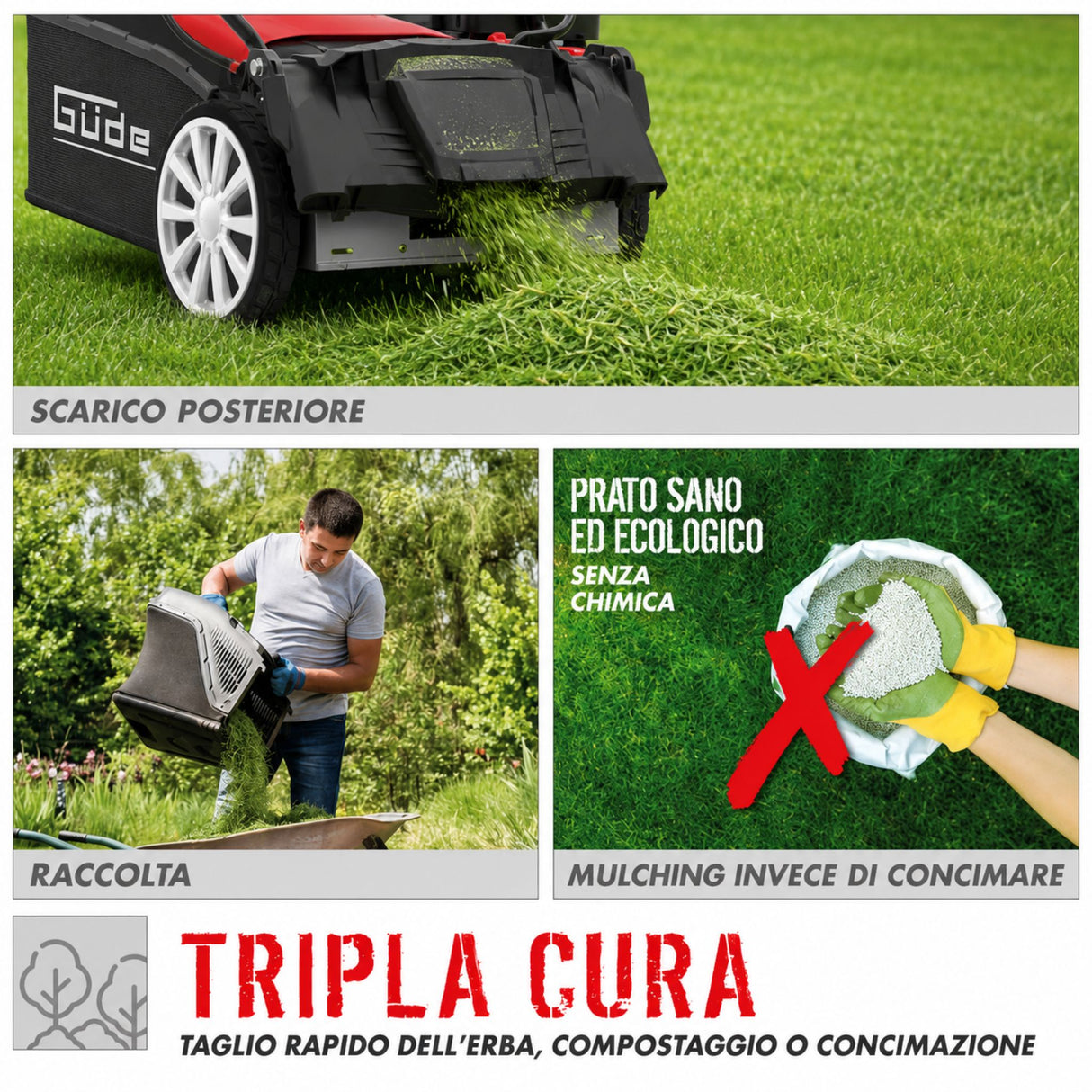 Güde BIG WHEELER 553.1 R ALU lawn mower
